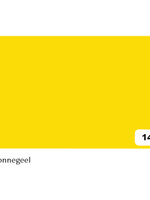 Folia Paper Fotokarton Folia 2zijdig 50x70cm 300gr nr14 zonnegeel