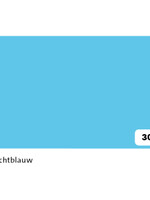 Folia Paper Fotokarton Folia 2zijdig 50x70cm 300gr nr30 lichtblauw