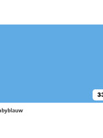 Folia Paper Fotokarton Folia 2zijdig 50x70cm 300gr nr33 babyblauw