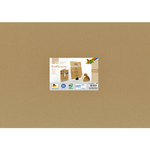 Folia Paper Carton kraft Folia 50x70cm 170g