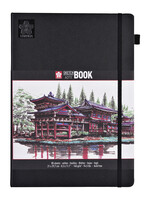 Sakura Carnet de croquis-notes Sakura A4 140g 80 feuilles blanc