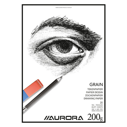 Aurora Bloc à dessin Aurora A3 40 pages 200g
