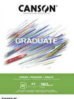 Canson Tekenblok Canson Graduate Dessin A3 160gr 30vel