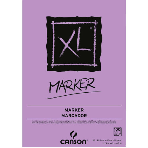 Canson Tekenblok Canson XL Marker A3 70gram 100vel