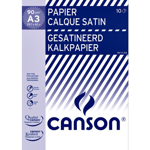 Canson Kalkpapier Canson A3 90gr