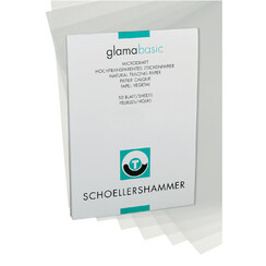 Bloc papier plans Schoellershammer A3 60-65g transp 50 fls