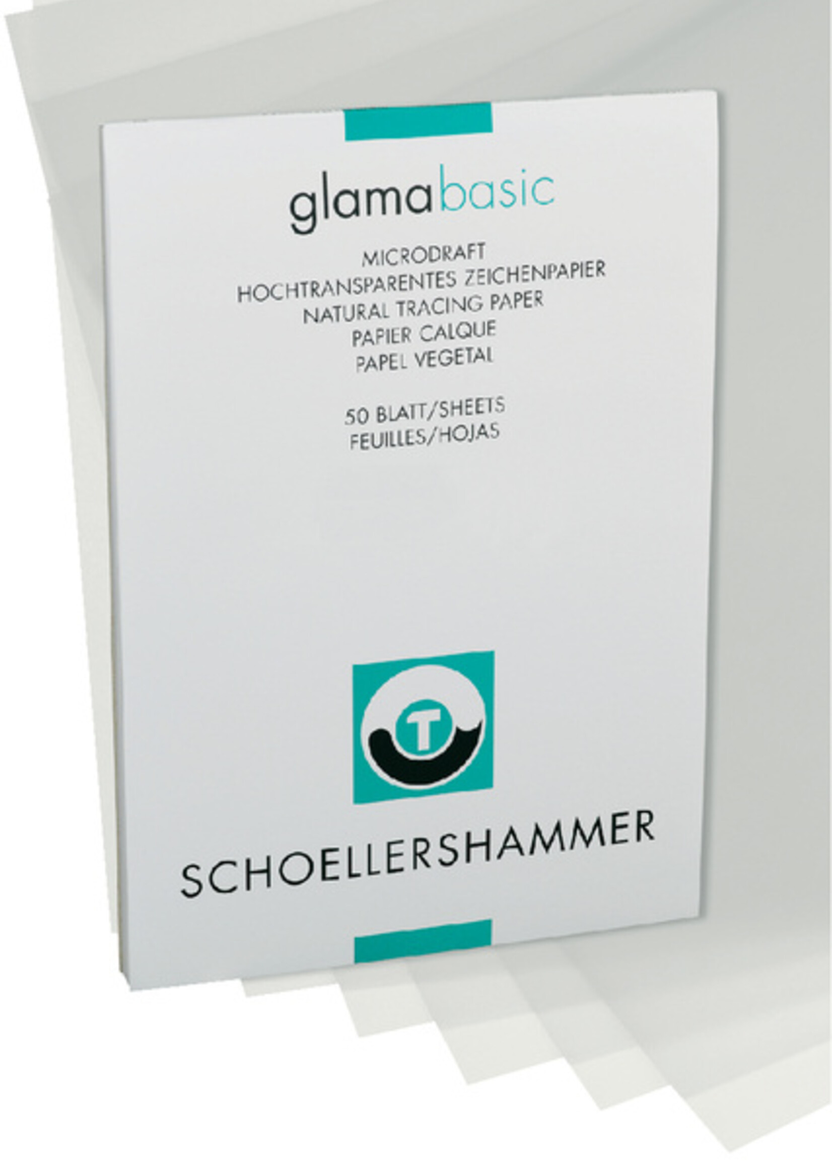 Schoellershammer Bloc papier plans Schoellershammer A3 90-95g transp 50 fls
