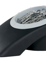 Durable Distributeur de trombones Vegas noir 100 trombones inclus