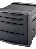 Esselte Module à tiroirs Esselte Vivida 4 tiroirs noir