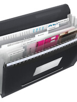 Esselte Trieur Esselte Vivida PP 6 compartiments noir