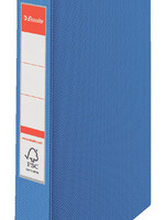 Esselte Ringband Esselte Vivida A4 4-rings O-mech 25mm PP blauw