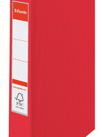 Esselte Ringband Esselte Vivida A4 4-rings O-mech 25mm PP rood