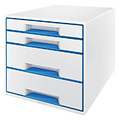 Leitz Ladenbox Leitz WOW 4 laden wit/blauw