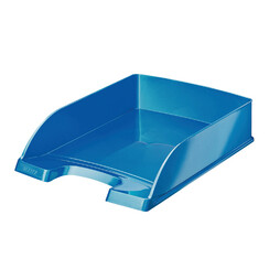 Corbeille à courrier Leitz 5226 Plus WOW bleu