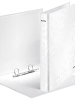 Leitz Classeur Leitz WOW A4 2 anneaux méc-D 25mm carton blanc