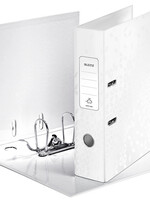 Leitz Classeur à levier Leitz WOW 180° A4 80mm carton blanc