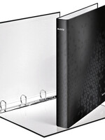 Leitz Classeur Leitz WOW A4 4 anneaux méc-D 25mm carton noir