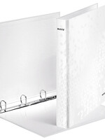 Leitz Classeur Leitz WOW A4 4 anneaux méc-D 25mm carton blanc