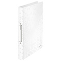 Leitz Classeur Leitz WOW A4 2 anneaux méc-O 25mm PP blanc