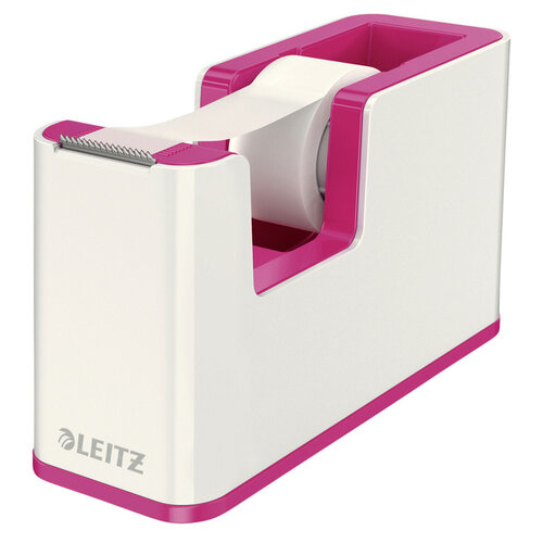 Leitz Dévidoir Leitz WOW blanc/rose