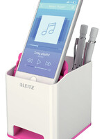 Leitz Pennenhouder Leitz WOW wit/roze