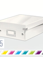 Leitz Boîte à compartiments Leitz WOW Click & Store 220x100x282mm blanc