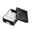 Leitz Boîte à compartiments Leitz WOW Click & Store 220x100x282mm noir