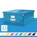 Leitz Opbergbox Leitz WOW Click & Store 369x200x482mm blauw