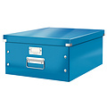 Leitz Boîte de rangement Leitz WOW Click & Store 369x200x482mm bleu