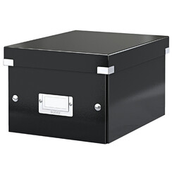 Boîte de rangement Leitz Click & Store 200x148x250mm noir