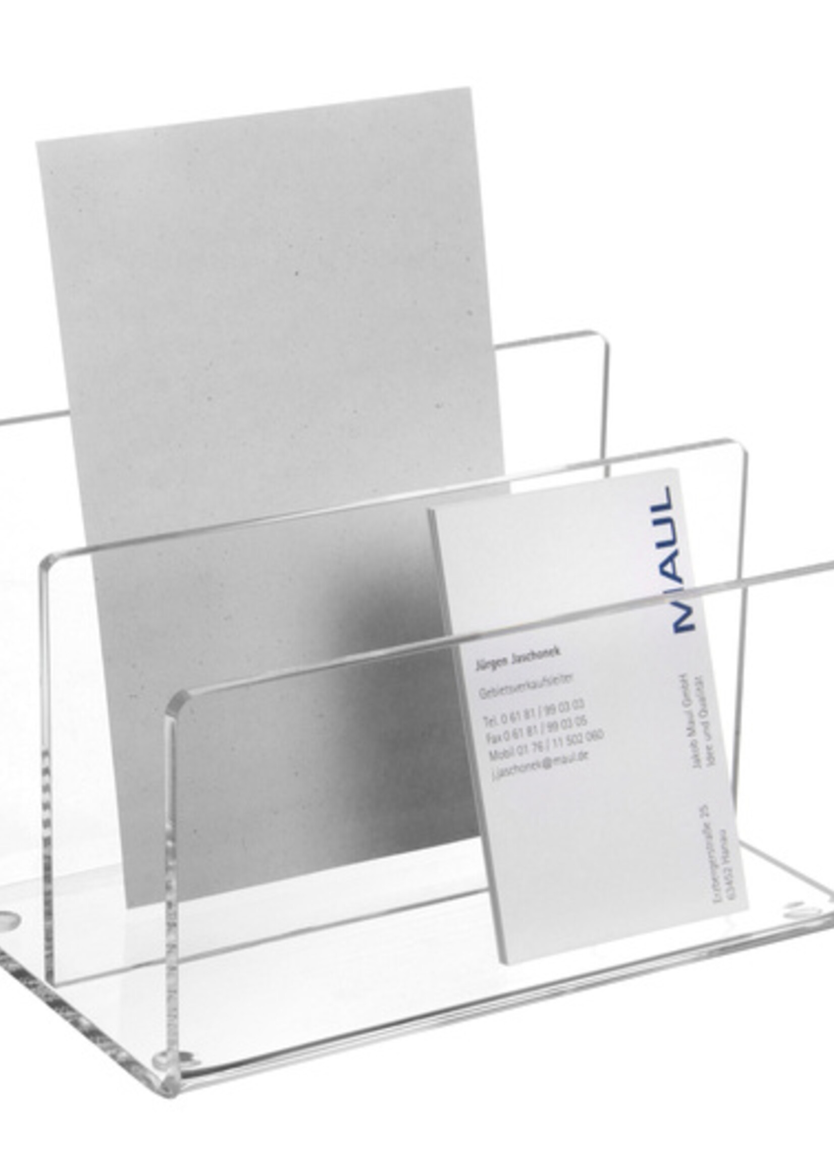 MAUL Envelopstandaard MAUL 2vaks acryl