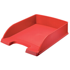 Corbeille à courrier Leitz 5227 Plus Standard rouge