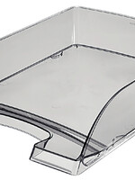 Leitz Brievenbak Leitz Plus A4 transparant rookglas
