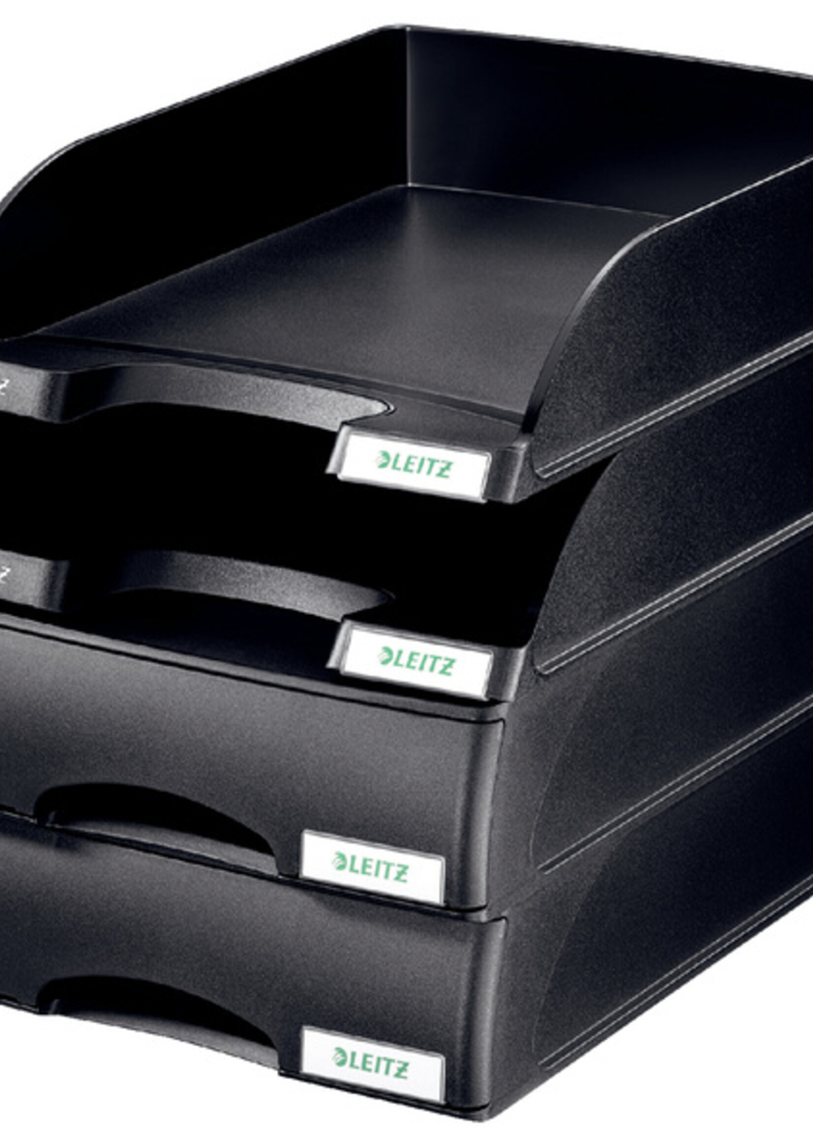 Leitz Corbeille à tiroir Leitz 5210 Plus noir