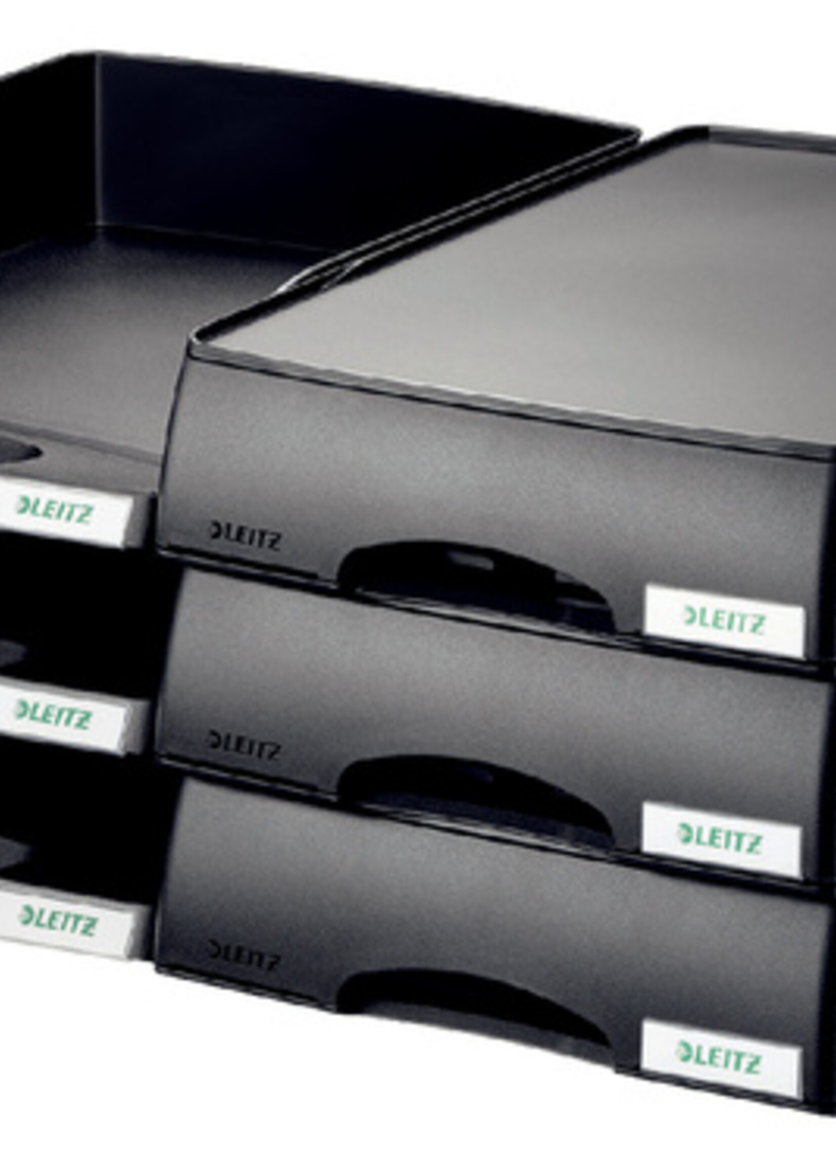 Leitz Corbeille à tiroir Leitz 5210 Plus noir