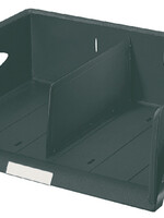 Leitz Brievenbak Leitz Sorty standaard  A4 maxi dwars zwart