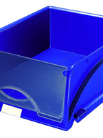 Leitz Corbeille à courrier Leitz 5231 Sorty avec clapet bleu