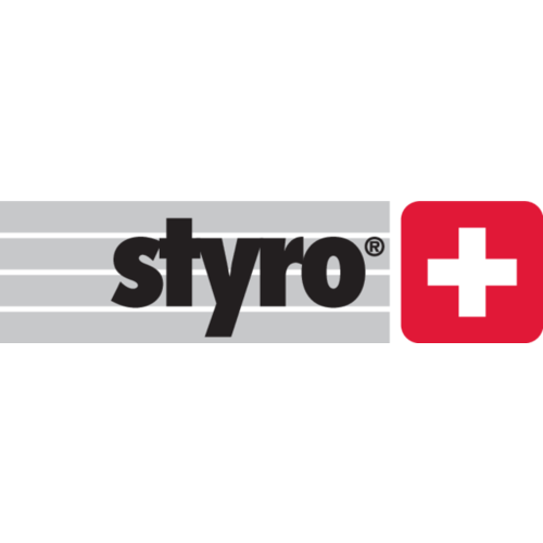 Styro Module de classement Styroval 5 tiroirs ouverts gris