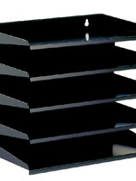 Vepa Bins Etagère trieur Vepa Bins 5 compartiments noir