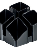 Han Pennenstandaard Han Scala 4-vaks zwart