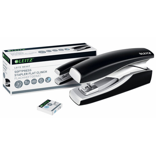 Leitz Nietmachine Leitz NeXXt softpress flat clinch 30 vel zwart
