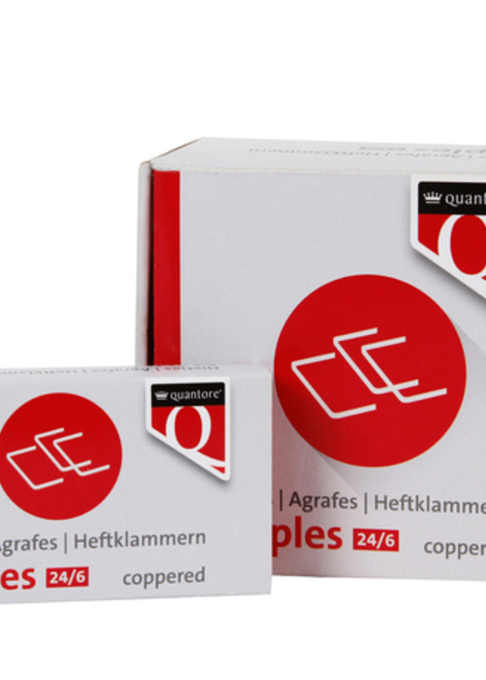 Quantore Nieten Quantore 24/6 verkoperd 1000stuks