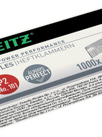 Leitz Agrafes Leitz  n°10 zingué 1000 pcs