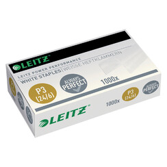 Agrafes Leitz 24/6 blanc 1000 pcs