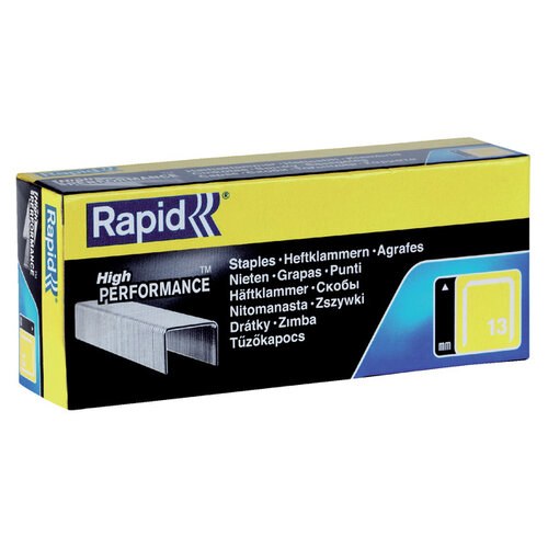 Rapid Agrafes Rapid 13/4 galvanisé standard 5000 pcs
