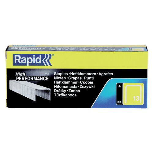 Rapid Agrafes Rapid 13/6 galvanisé standard 5000 pcs