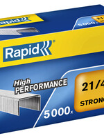 Rapid Agrafes Rapid 21/4 galvanisé strong 5000 pcs