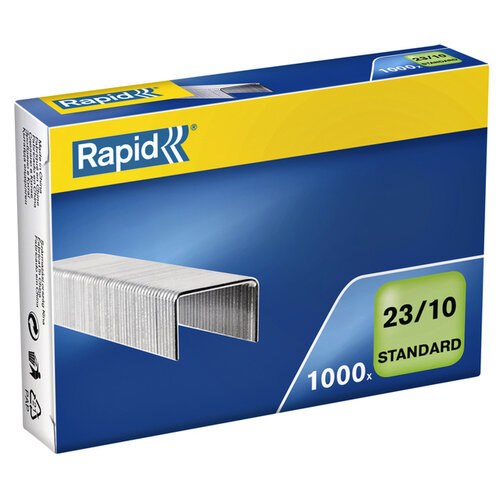 Rapid Nieten Rapid 23/10 gegalvaniseerd standaard 1000 stuks