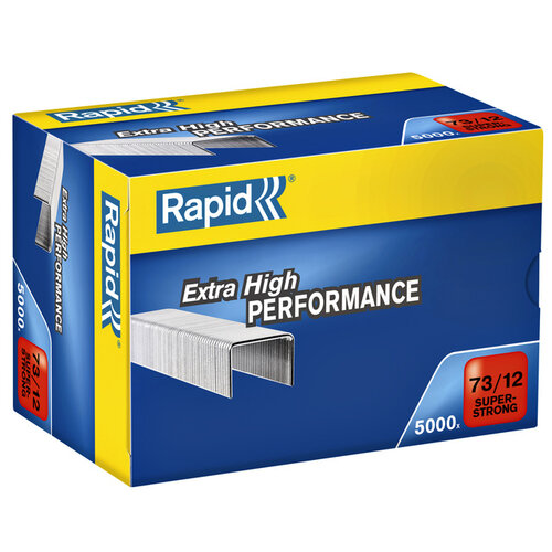 Rapid Nieten Rapid 73/12 gegalvaniseerd super strong 5000 stuks