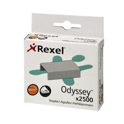 Agrafes Rexel Odyssey zingué 2500 pcs